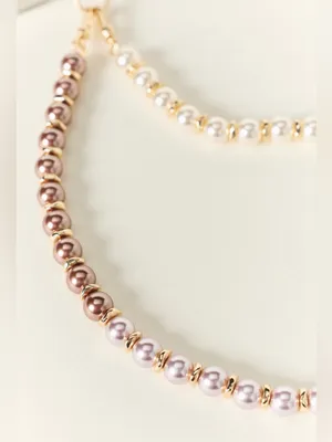Gradient Rose Pearl Phone Chain for Wrist Anthropologie NWT thumbnail 2