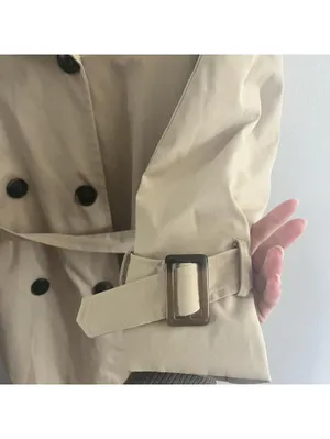 Princess Polly Westwind Trench Coat in Natural thumbnail 6