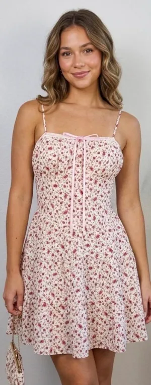 Floral Dress Monteau thumbnail 1
