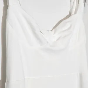 Lulus White Tie-Strap Wedding Dress with Train NWT Size Small thumbnail 6