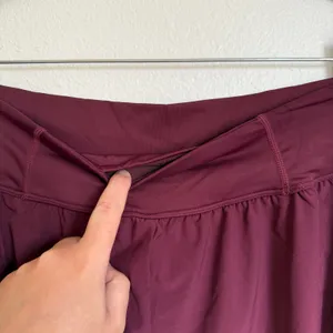 NWT Halara Breezeful Palazzo Flowy Wide Leg Casual‎ Pants in Amaranth Purple thumbnail 5