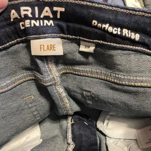 NWT Ariat Ultra Stretch Perfect Rise Katie Flare Jean Maya 31R Western Boho thumbnail 5