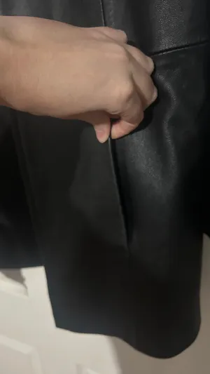 Leather jacket Black Size M thumbnail 3