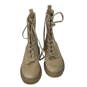 Sam Edelman Lydell Tan Suede Combat Boots Women’s 8 Lug Sole Neutral Fall Boots thumbnail 2
