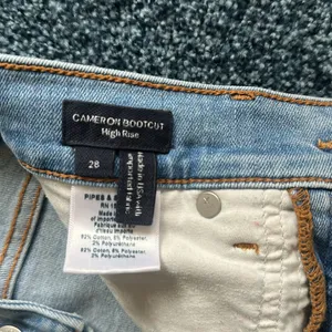 Veronica Beard size 28 Cameron high rise bootcut raw hem Jeans $328 curr… thumbnail 3
