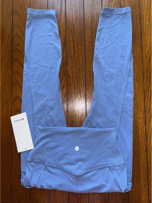 Lululemon Align With Pockets High Rise 25” Prep Blue Size 6 NWT thumbnail 1