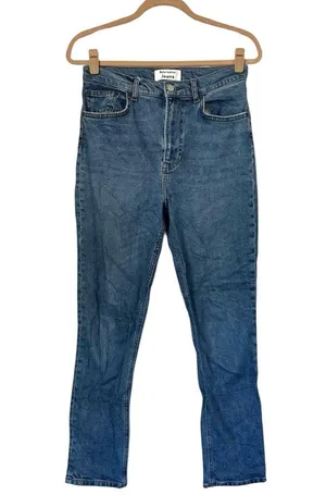 Reformation High Rise Skinny Jeans Syracuse Wash Womens 29 Blue thumbnail 3