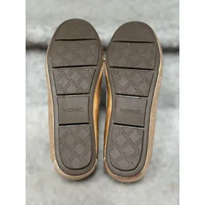 Vionic Debbie Metallic Loafers Women's 7.5 Rose Gold Comfort Orthotic Flats Chic thumbnail 11