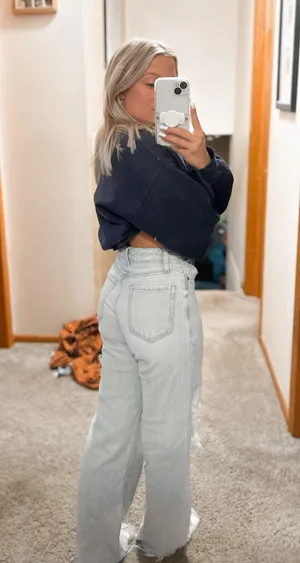 Garage wide leg jeans thumbnail 3