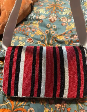 VIRAL BEADED BAG Red thumbnail 3