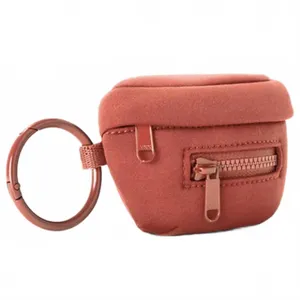 Dagne Dover Ace Mini Keychain Pouch Limited Edition Rhubarb Red NWT thumbnail 3