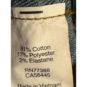J. CREW Button Down Long Sleeve Jean Jacket Size XS (4484) Blue thumbnail 4