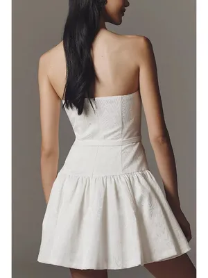 Hutch Junie Strapless Belted Mini Dress Womens Size 8 thumbnail 5