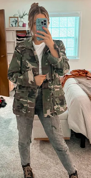 Forever 21 Camo Jacket thumbnail 1
