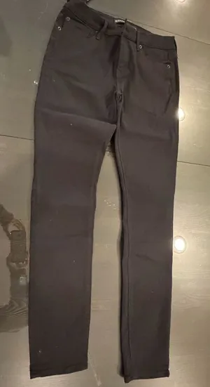 Express Black Denim Jeans nwt thumbnail 1