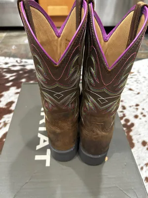 Ariat women’s cowboy boots HYBIRD rancher size 7 thumbnail 6