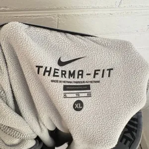Nike Therma-Fit Light Grey Inner Drawstring Sweatpants Pockets SZ XL Athleisure thumbnail 10