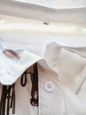 Equestrian Blouse White Size XL thumbnail 8