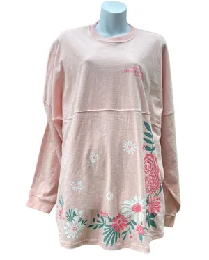 Disney Parks 2019 EPCOT Flower and Garden peach Spirit Jersey thumbnail 1