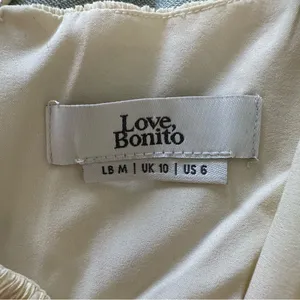 Love, Bonito Women’s Yellow Crinkle Flowy Jumpsuit Size 6 thumbnail 3