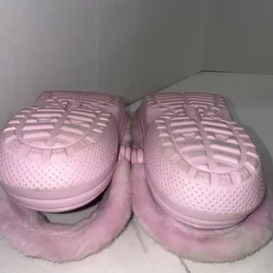 Crocs Classic Fur Sure Slip On Fuzzy Cozy Preppy Pink White Slipper Clogs Size 9 thumbnail 10