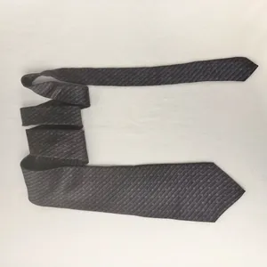 Arrow Men’s Tie Imported Silk Vintage Grey Geometric thumbnail 3