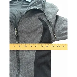 Lululemon Dance Studio Jacket III Reversible Women's 6 Black Heathered Gray R6-2 thumbnail 5