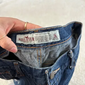 Y2K VTG Hollister Womens LR Jeans Straight Leg Sz 3 Cotton Streetwear Grunge Emo thumbnail 6