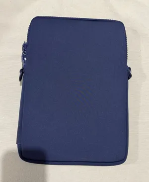 Dagne Dover 12" Navy Blue Neoprene crossbody bag for iPad/mini Laptop *No Strap* thumbnail 1