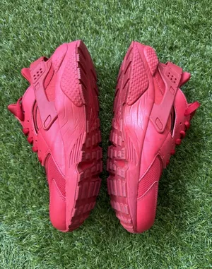 Nike Air Hurache Runner Men's Red Sneakers Size 10.5 thumbnail 3