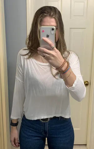 White Blouse Size M thumbnail 1