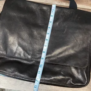 Longchamp Womens Medium Chocolate Leather Shoulder Sling Crossbody Messenger Bag thumbnail 10