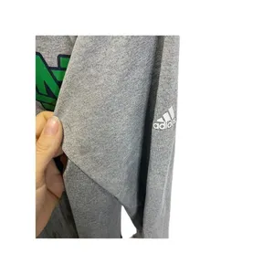 Notre Dame Adidas T Shirt Woman’s L Gray Long Sleeve‎ Fighting Irish Climalite thumbnail 5