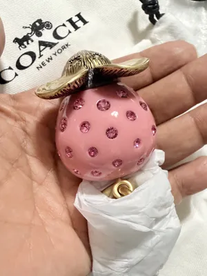 Coach Mouse Bag Charm Keychain thumbnail 13