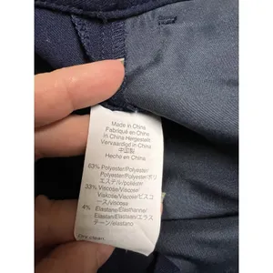 J.Crew Navy Blue Slim Fit Ankle Trousers Womens Size‎ 8 Career Work Pants thumbnail 7