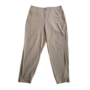 Athleta Brooklyn Heights Ankle Pants Taupe Brown Jogger 533443-07 Size 12 thumbnail 4