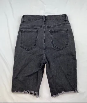 NEW Jean shorts Black thumbnail 4