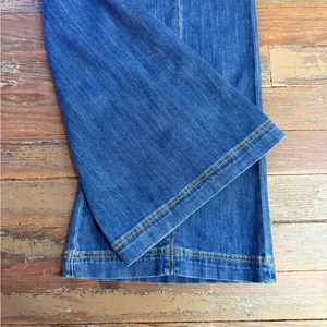 Anthropologie Pilcro and the Letterpress Wide Leg Cropped Jeans ~ Size 26 💛🍄 thumbnail 11