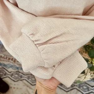Boutique Beige Knit Pullover thumbnail 9