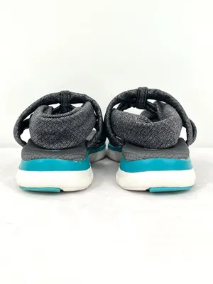 Skechers Cali Meditation Studio Gray Teal Slingback Toe Post Sandals Women’s 8 thumbnail 7