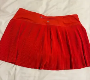 Lululemon Pleat To Street Skirt red thumbnail 2