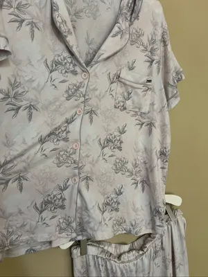 Tahari Patterned Pajama Set Womans Size XL thumbnail 5