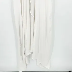 NWT PILYQ Women Bridal Resortwear Water Lilly Hampton Handkerchief Hem Dress M/L thumbnail 4