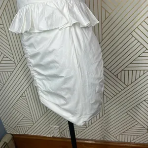 Shona‎ Joy Grant One Shoulder Ruched Mini Dress in White Size US 2 thumbnail 9