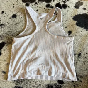 LULULEMON Ebb Ribbed Racer‎ Back Tank Top Size 6 thumbnail 3