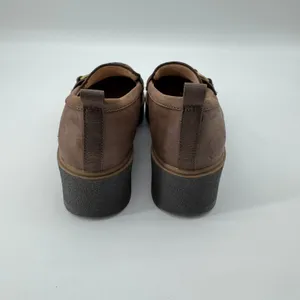 Soul Naturalizer Platform Loafers 7 Brown Wedge Chunky Slip On Joyla Academia‎ thumbnail 5