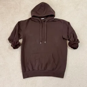 Chocolate Brown Oversized Hoodie Dres Size M thumbnail 2