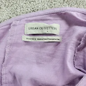 Urban Outfitters Womens Dress 8 Purple Halter Neck Open Tie Back Bodycon Mini thumbnail 4