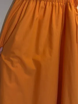 Sovere Ruffled Rapture Maxi Dress One-Shoulder Orange Maxi Dress thumbnail 14