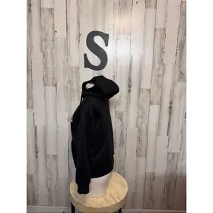 Chicago Hoodie Size Small Black Graphic Pullover Sweatshirt thumbnail 5